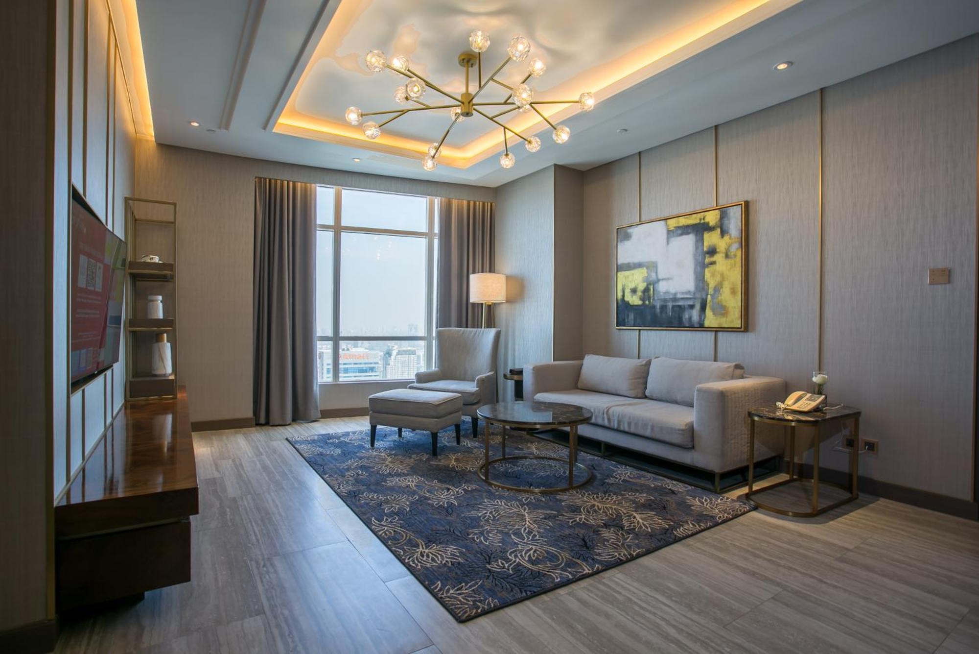 Centara Grand At Centralworld Банкок Екстериор снимка A living room at the hotel